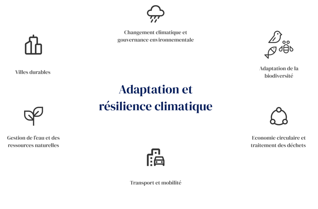 Adaptation et résilience climatique Chart